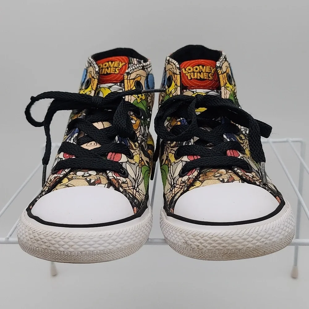 Converse Chuck Taylor All Star High Top Looney Tunes Sneakers, Size Youth 10